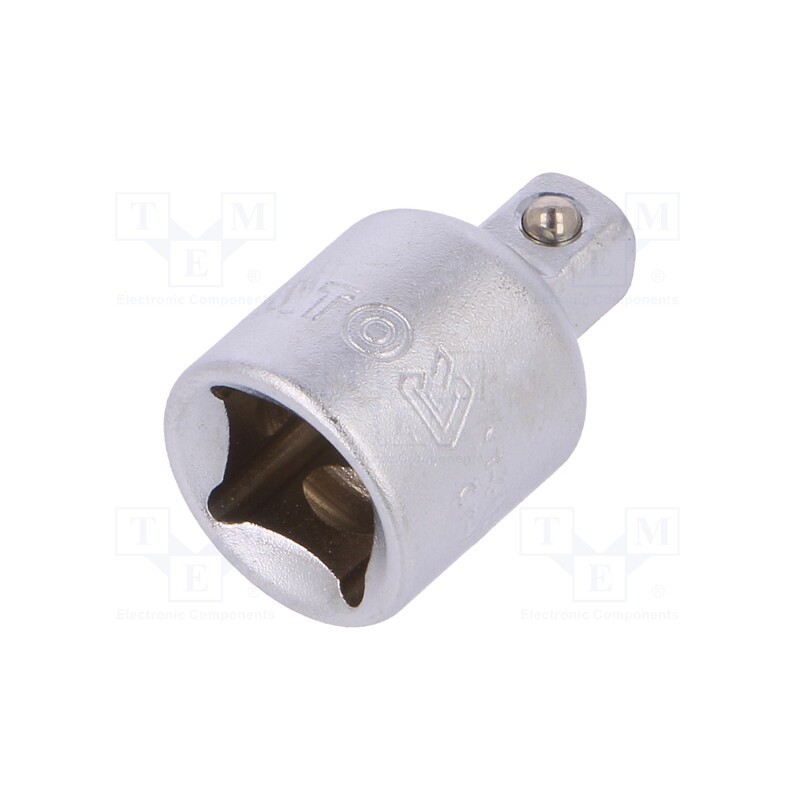 2 pcs x YATO - YT-3853 - Reduction: 3/8'F x 1/4'M, Chrom-vanadium steel, 27mm