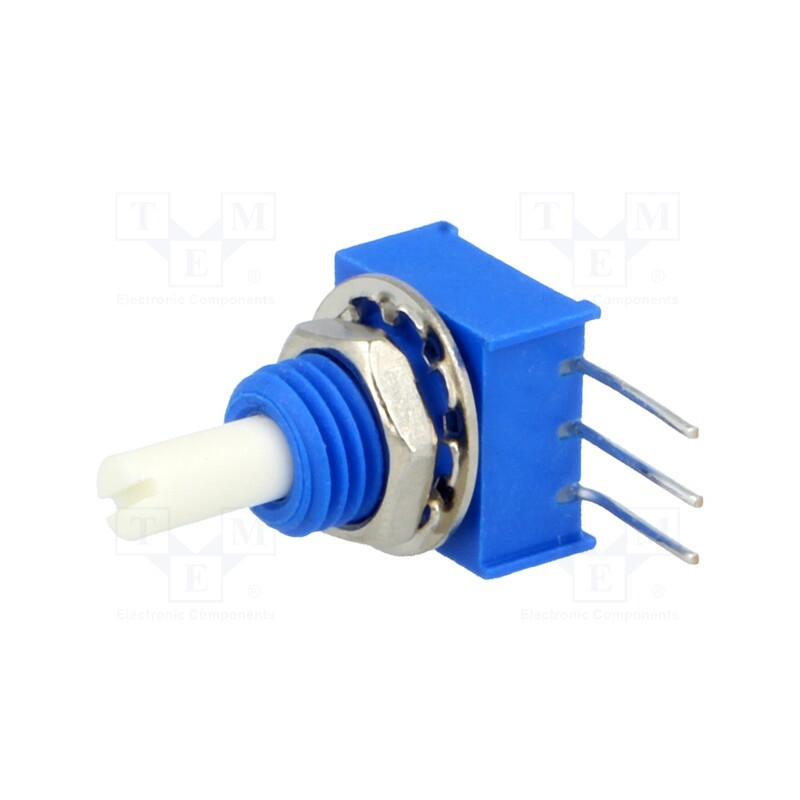 1 pcs x BOURNS - 3310C-001-102L - Potentiometer: shaft, single turn, 1kΩ, ±20%, 0.25W, linear, 3.18mm