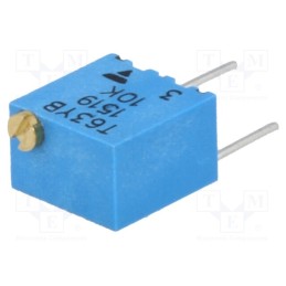 1 pcs x VISHAY - T63YB103KT20 - Potentiometer: mounting, multiturn, 10kΩ, 250mW, ±10%, linear, THT