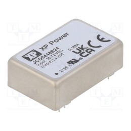 1 pcs x XP POWER - JCD0448S24 - Converter: DC/DC, 4W, Uin: 36÷72V, Uout: 24VDC, Iout: 166mA, 266kHz