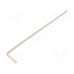 1 pcs x WIHA - 1202 - Wrench, hex key, HEX 2mm, Overall len: 101mm, Plating: nickel