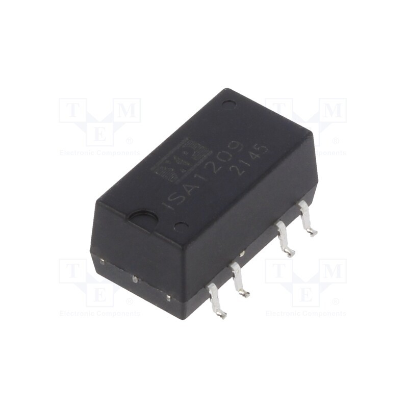 1 pcs x XP POWER - ISA1209 - Converter: DC/DC, 1W, Uin: 10.8÷13.2V, Uout: 9VDC, Uout2: 9VDC, SMD