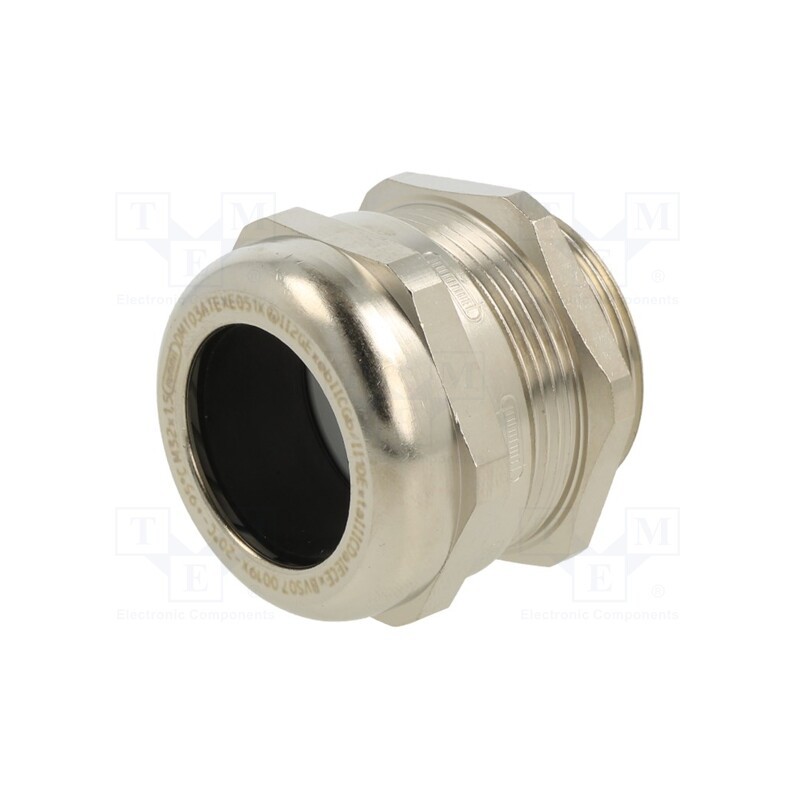 1 pcs x HUMMEL - 1.610.3200.50 - Cable gland, M32, 1.5, IP68, brass, HSK-M-Ex