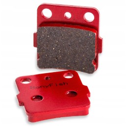 Brake pads yamaha yfm 350 raptor rear front bonyfish