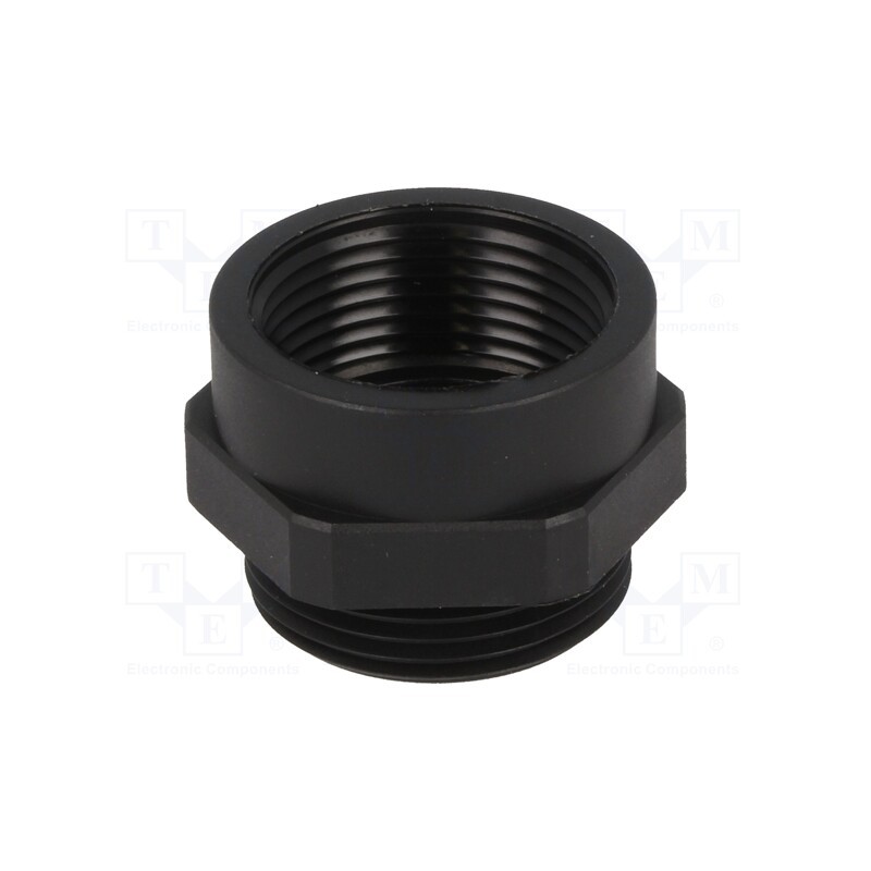 1 pcs x HUMMEL - 1.273.2516.50 - Thread adapter, Int.thread: PG16, Ext.thread: M25, polyamide, 29mm