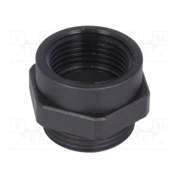 1 pcs x HUMMEL - 1.273.1620.11 - Thread adapter, Int.thread: M20, Ext.thread: PG16, polyamide, 27mm