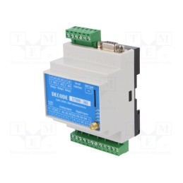 1 pcs x DECODE - GT900 343 - Telemetry, GSM/GPRS, Usup: 8÷30VDC, for DIN rail mounting, IP40