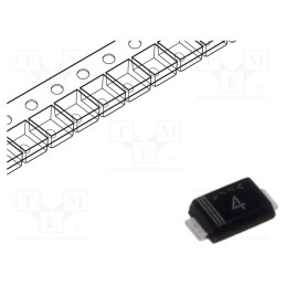 10 pcs x ROHM SEMICONDUCTOR - RB578VAM100TR - Diode: Schottky rectifying, SMD, 100V, 0.7A, SOD323HE,