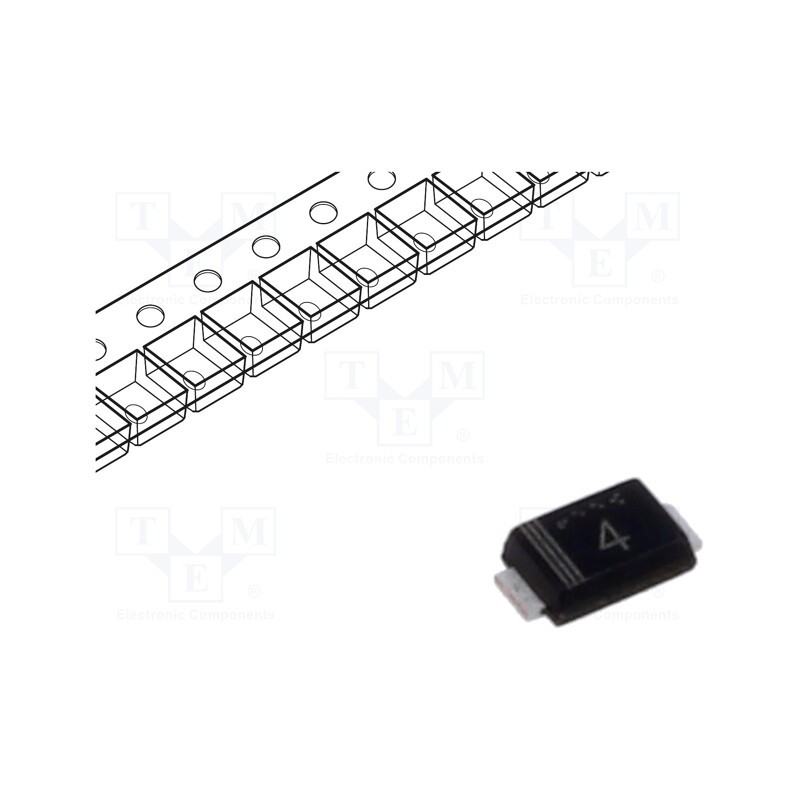 10 pcs x ROHM SEMICONDUCTOR - RB578VAM100TR - Diode: Schottky rectifying, SMD, 100V, 0.7A, SOD323HE,