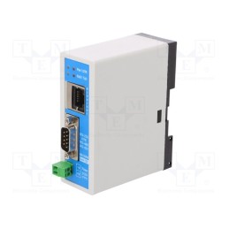 1 pcs x DECODE - NETX ETHERNET TO SERIAL - Converter, ETHERNET/RS232/RS422/RS485, 8÷32VDC, RJ45 x1, 5W