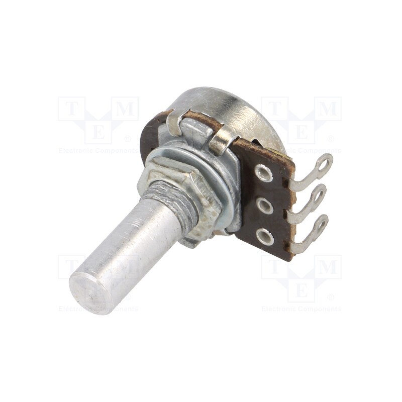 1 pcs x TELPOD - PR167 2M2 A 20P1 - Potentiometer: shaft, single turn, 2.2MΩ, 100mW, ±30%, 6mm, mono