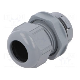 1 pcs x LAPP - 53112922 - Cable gland, IP68, polyamide, dark grey, push-in, SKINTOP® CLICK