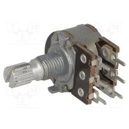 1 pcs x TELPOD - PRP162G 10K A 16P6 - Potentiometer: shaft, single turn, 10kΩ, 100mW, ±20%, on panel,PCB
