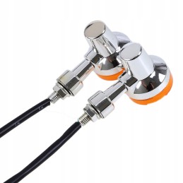 Turn signals motor quad chrome cafe chopper m10