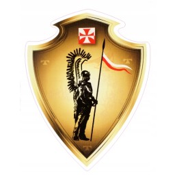 Polish hussar gold hussar sticker