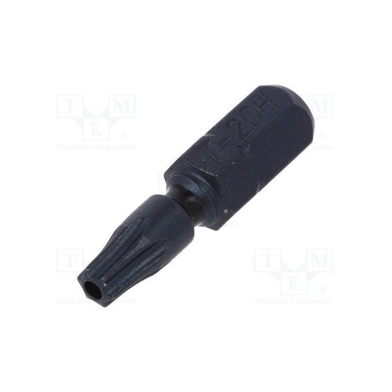 1 pcs x C.K - T4560 TXTP20 - Screwdriver bit, Torx® with protection, T20H, Overall len: 25mm