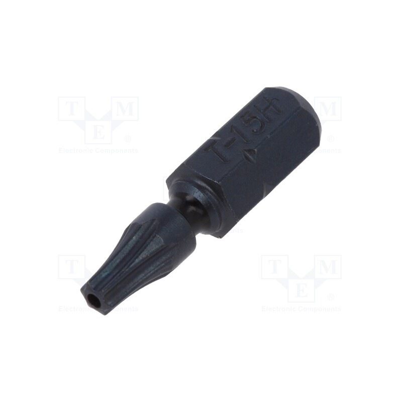 1 pcs x C.K - T4560 TXTP15 - Screwdriver bit, Torx® with protection, T15H, Overall len: 25mm