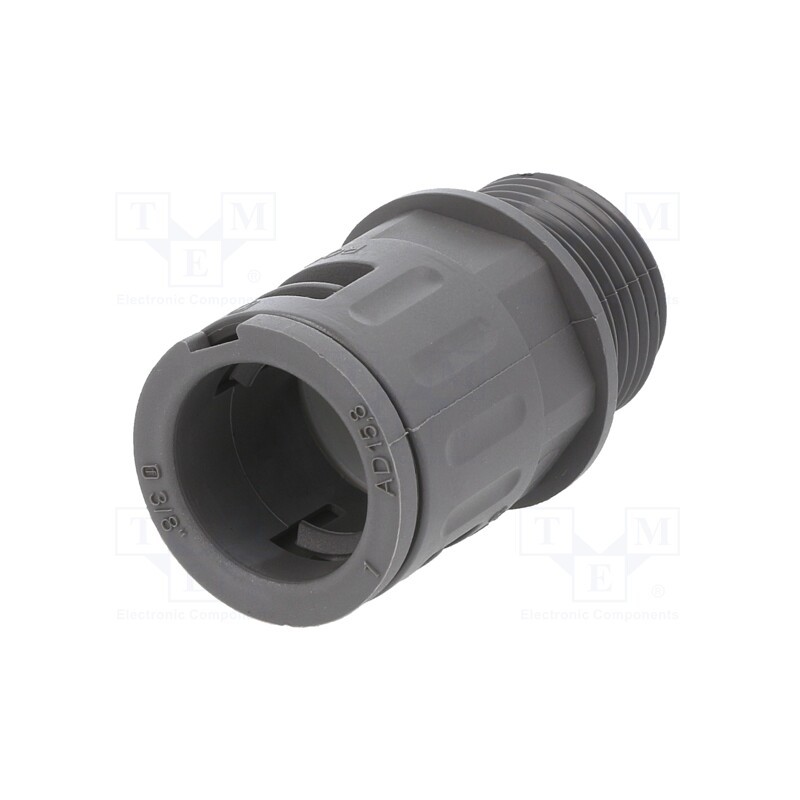 1 pcs x LAPP - 55501040 - Straight terminal connector, Thread: metric,outside, -40÷115°C