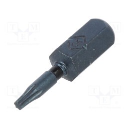1 pcs x C.K - T4560 TX07 - Screwdriver bit, Torx®, TX07, Overall len: 25mm