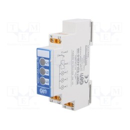 1 pcs x DOBRY CZAS - MSM17-S3A-A230-105-G - Module: voltage monitoring relay, for DIN rail mounting, SPST