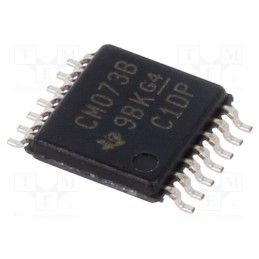 1 pcs x TEXAS INSTRUMENTS - CD4073BPW - IC: digital, AND, Ch: 3, IN: 3, CMOS, SMD, TSSOP14, 3÷18VDC, -55÷125°C