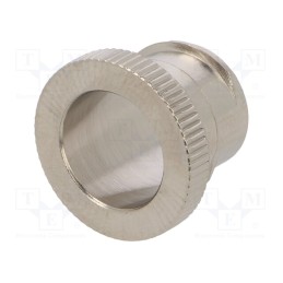 1 pcs x HELLERMANNTYTON - 166-32703 - End insert, brass, HelaGuard LTS-EI, -100÷300°C, IP65, Size: 20