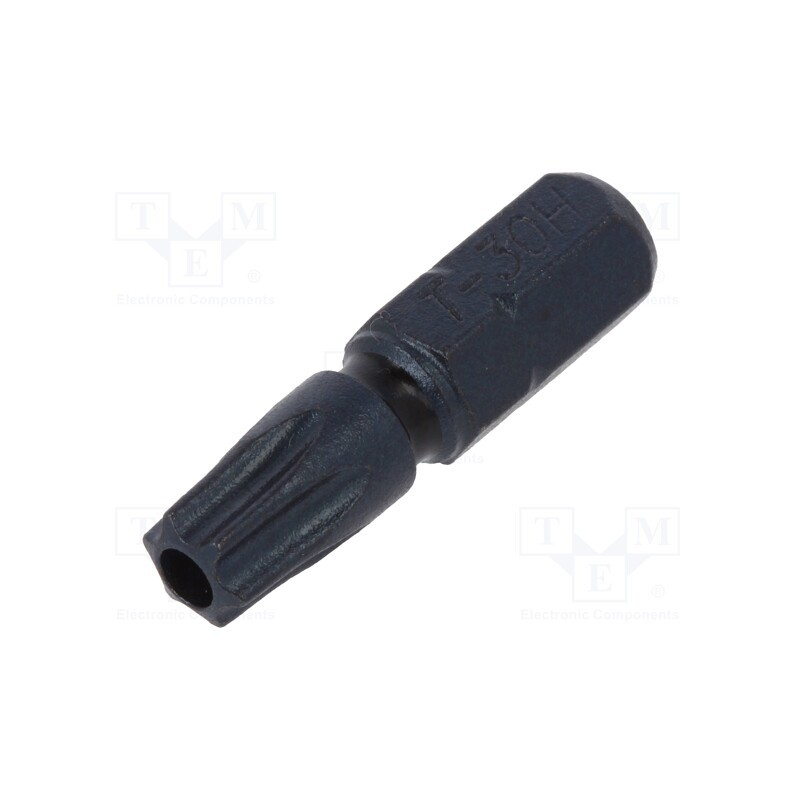1 pcs x C.K - T4560 TXTP30 - Screwdriver bit, Torx® with protection, T30H, Overall len: 25mm