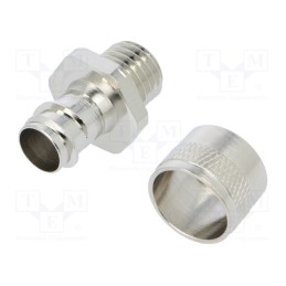 1 pcs x ANAMET EUROPE - 260.112.0 - Straight terminal connector, Thread: metric,outside, brass, IP54