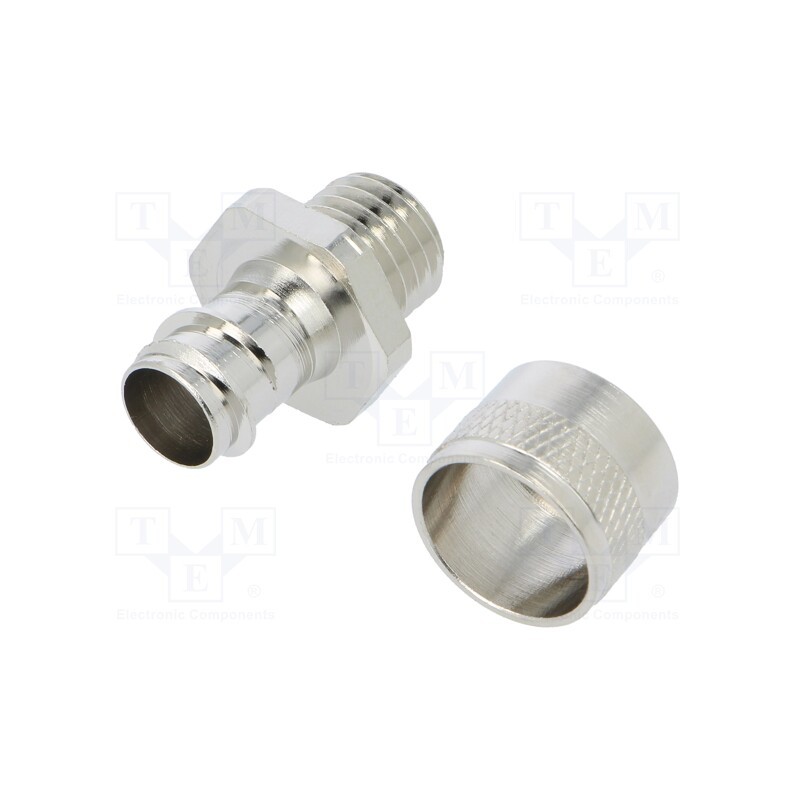 1 pcs x ANAMET EUROPE - 260.112.0 - Straight terminal connector, Thread: metric,outside, brass, IP54