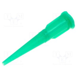 10 pcs x FISNAR - 8001271 - Needle: plastic, 1.25', Size: 18, straight,conical, 0.84mm