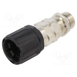 1 pcs x HELLERMANNTYTON - 166-21503 - Straight terminal connector, polyamide, HelaGuard, -50÷135°C