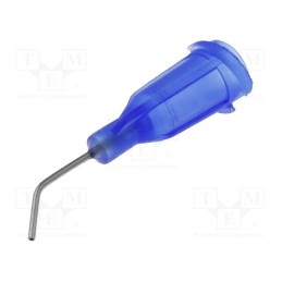 10 pcs x FISNAR - 8001161 - Needle: steel, 0.5', Size: 22, bent at 45°, 0.41mm