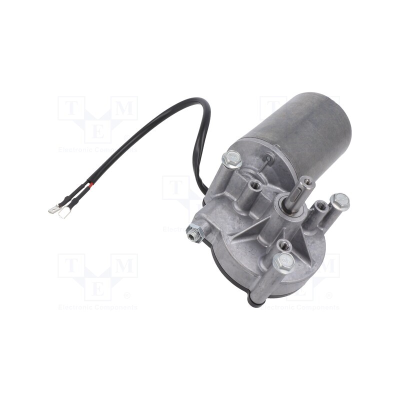 1 pcs x DOGA - 111.9199.20.00 - Motor: DC, 12VDC, 100rpm, worm gear, 3Nm, IP53, Trans: 59: 2, 6A