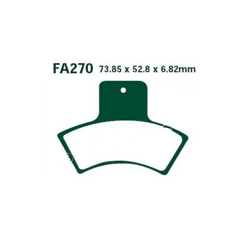 Rear brake pads 22111 Linhai CF Moto 260 300