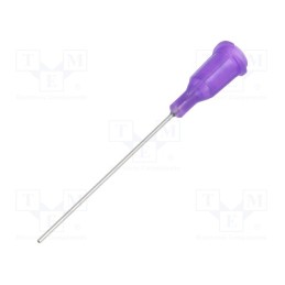 10 pcs x FISNAR - 8001109 - Needle: steel, 1.5', Size: 21, straight, 0.51mm, Body: purple
