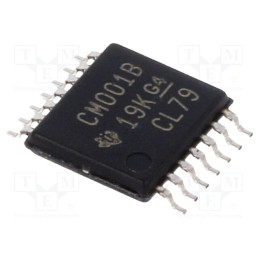 3 pcs x TEXAS INSTRUMENTS - CD4001BPW - IC: digital, NOR, Ch: 4, IN: 2, CMOS, SMD, TSSOP14, 3÷18VDC, -55÷125°C