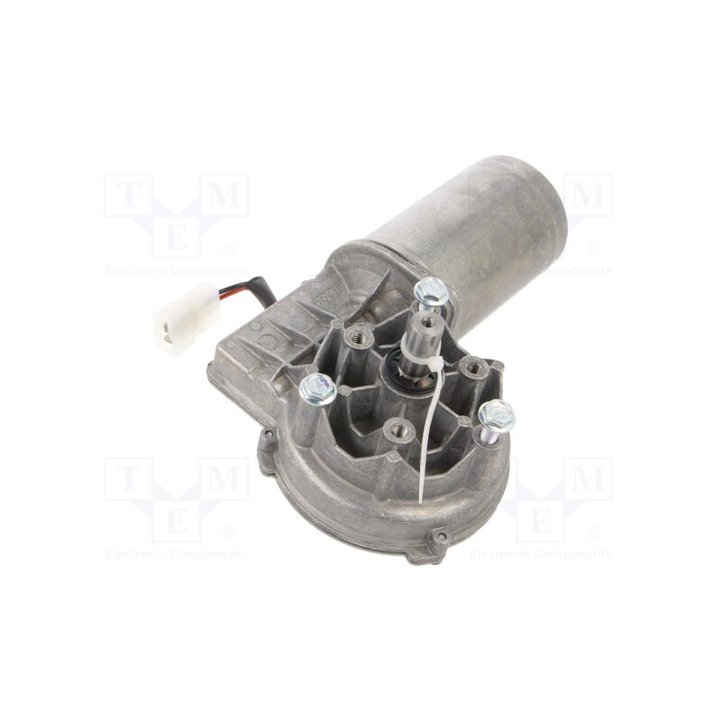 1 pcs x DOGA - 319.3862.20.00 - Motor: DC, 12VDC, 45rpm, worm gear, 8Nm, IP65, Trans: 81: 1, 6A