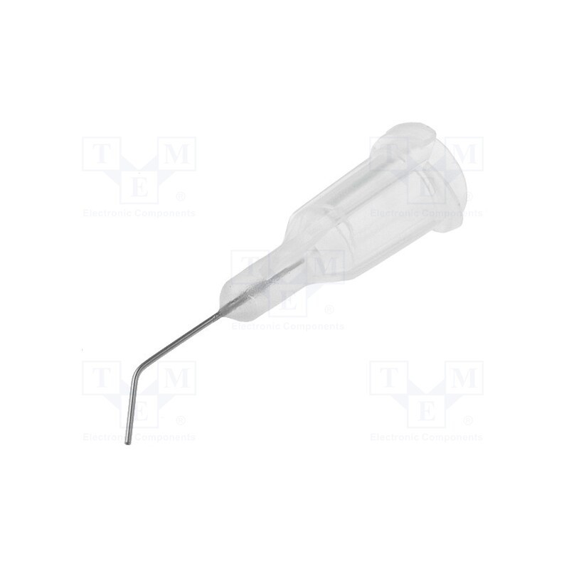 10 pcs x FISNAR - 8001164 - Needle: steel, 0.5', Size: 27, bent at 45°, 0.2mm