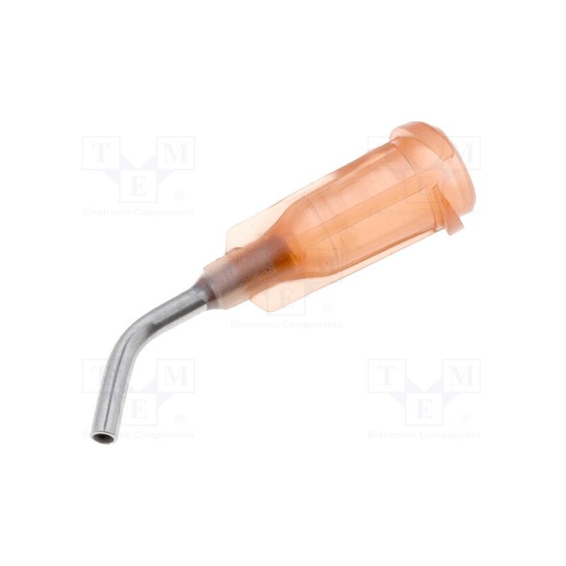 10 pcs x FISNAR - 8001157 - Needle: steel, 0.5', Size: 15, bent at 45°, 1.37mm