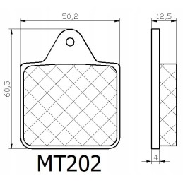 Polaris 6x6 Big Boss Magnum rear brake pads