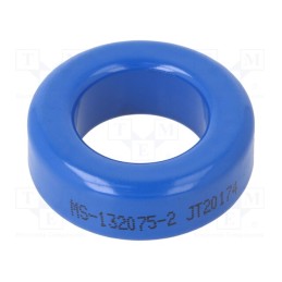 1 pcs x MICROMETALS - MS-132075-2 - Ferrite: toroidal, L: 11.18mm, Øint: 19.94mm, Øout: 33.02mm, 80.8nH