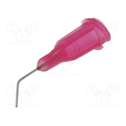 10 pcs x FISNAR - 8001163 - Needle: steel, 0.5', Size: 25, bent at 45°, 0.25mm