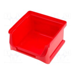 3 pcs x ALLIT AG - BMA456201+ - Container: cuvette, plastic, red, 102x100x60mm, ProfiPlus Box 1