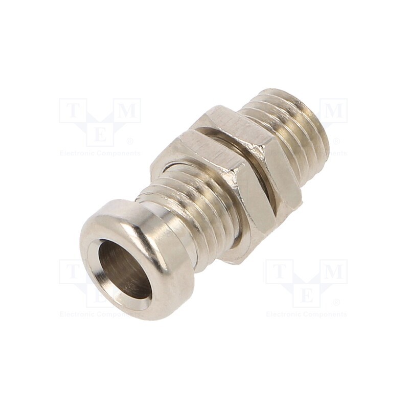 1 pcs x HIRSCHMANN T&M - BO 10 - Socket, 4mm banana, 16A, nickel plated, screw, 16mm, -25÷100°C