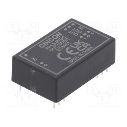 1 pcs x CINCON - EC3A03 - Converter: DC/DC, 3W, Uin: 4.5÷6V, Uout: 15VDC, Iout: 200mA, DIP24