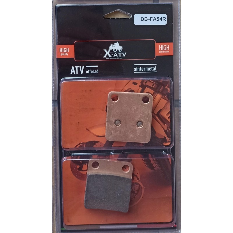 Yamaha yfm 350 400 450 brake pads