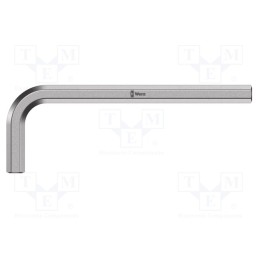 1 pcs x WERA - 5021020001 - Wrench, Hex Plus key, HEX 3mm, Overall len: 63mm