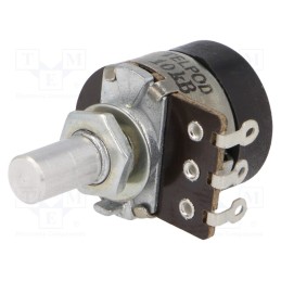 1 pcs x TELPOD - PR185S56-10KB16P1 - Potentiometer: shaft, single turn, 10kΩ, 100mW, ±20%, on panel, 6mm