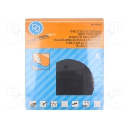 1 pcs x PG PROFESSIONAL - T.10 - Cleaning cloth: sandpaper, Granularity: 220, 230x280mm