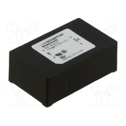 1 pcs x SCHAFFNER - FN402-0.5-02 - Filter: anti-interference, single-phase, 250VAC, Cx: 100nF, 1MΩ